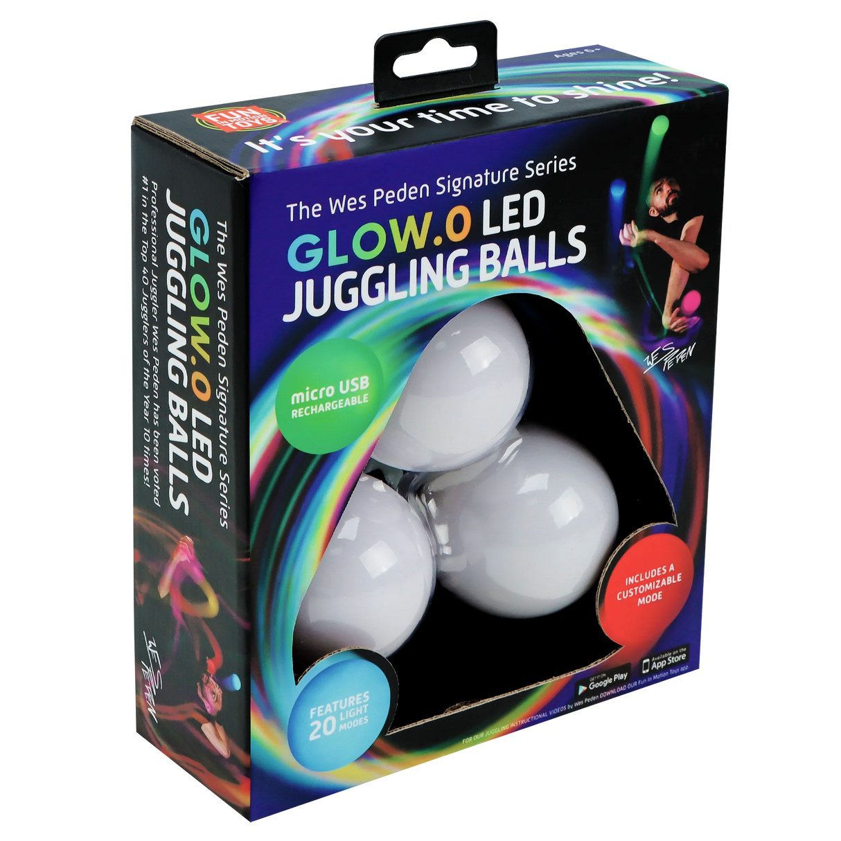 Glow.0 LED Juggling Balls