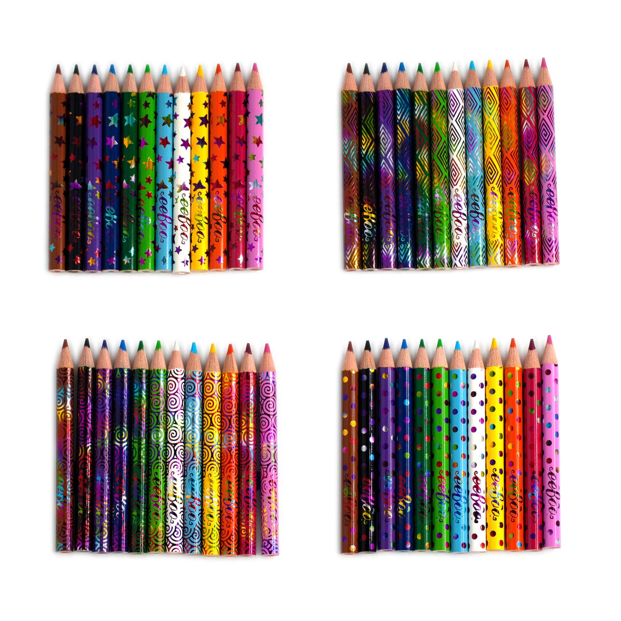 Mini Colored Pencils | Christmas Village