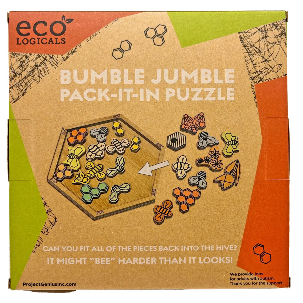 Bumble Jumble Bamboo Puzzle