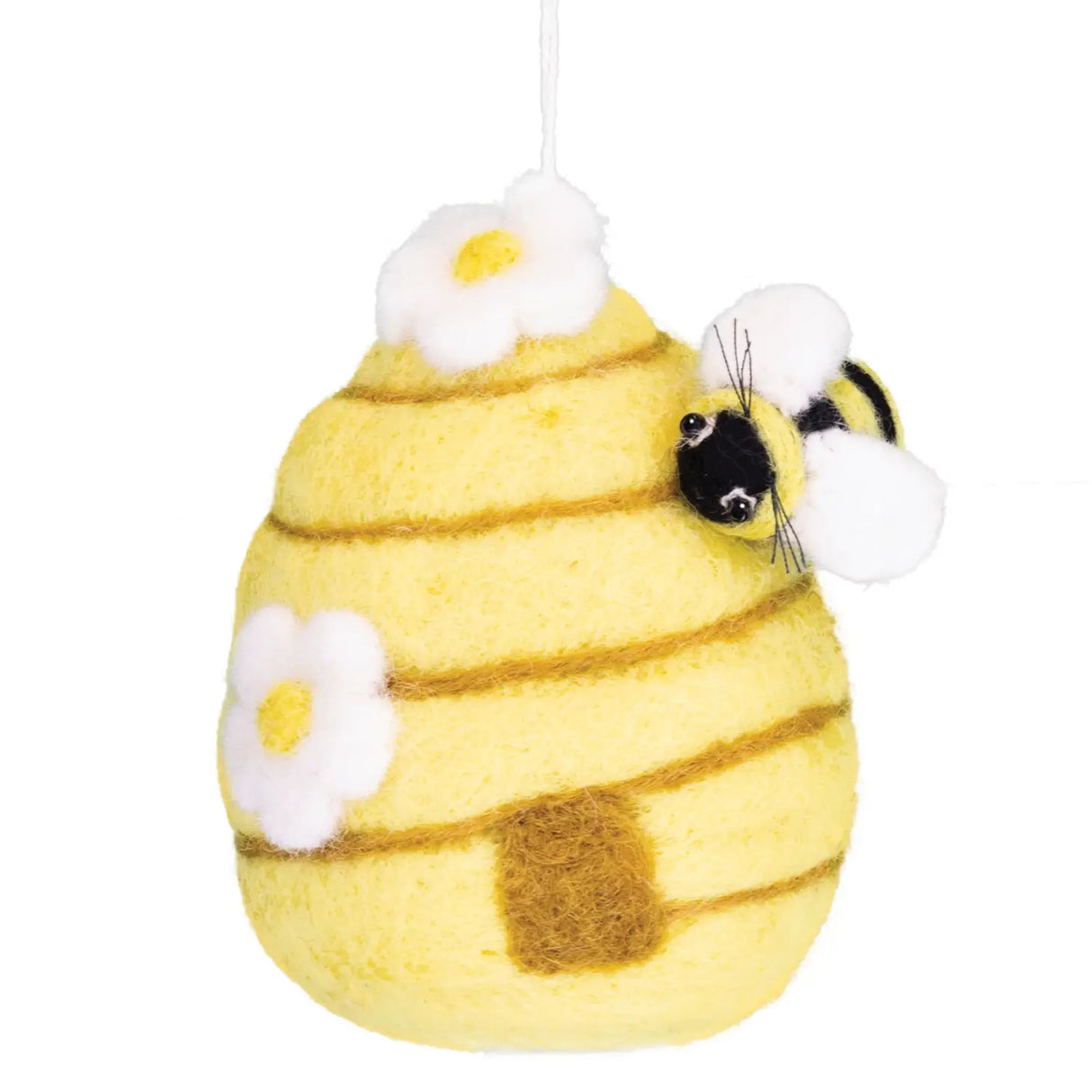 Busy Beehive Felt Ornament