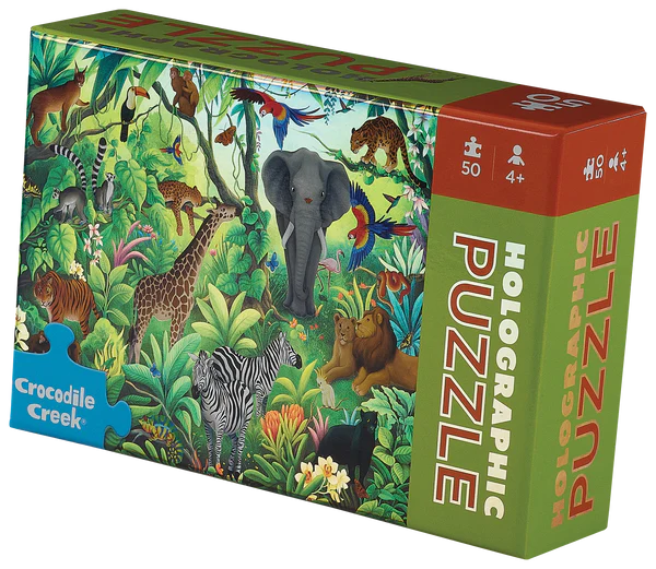 50pc Jungle Paradise Holographic Puzzle