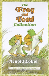 Level 2 Frog and Toad Set featuring Frog and Toad reading together outdoors in classic storybook illustration.