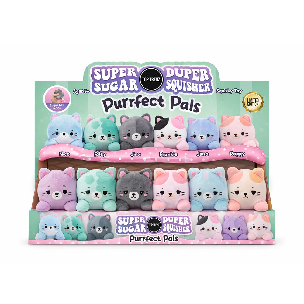 Super Duper Sugar Squisher Plush | Purrfect Pals