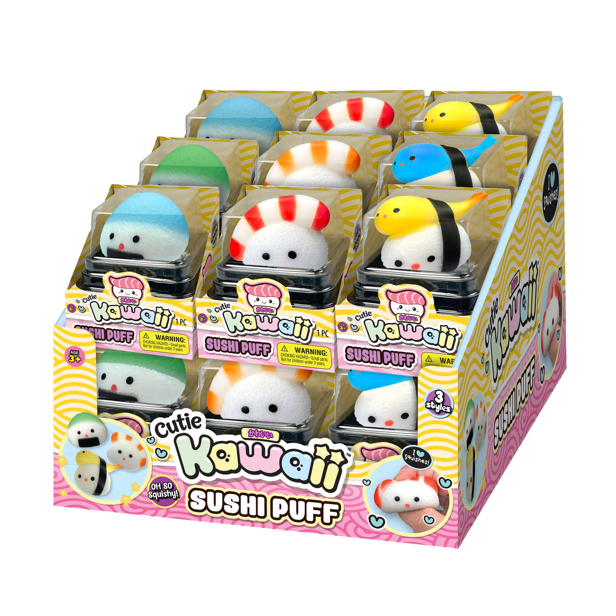 Kawaii Sushi Puff Squishy