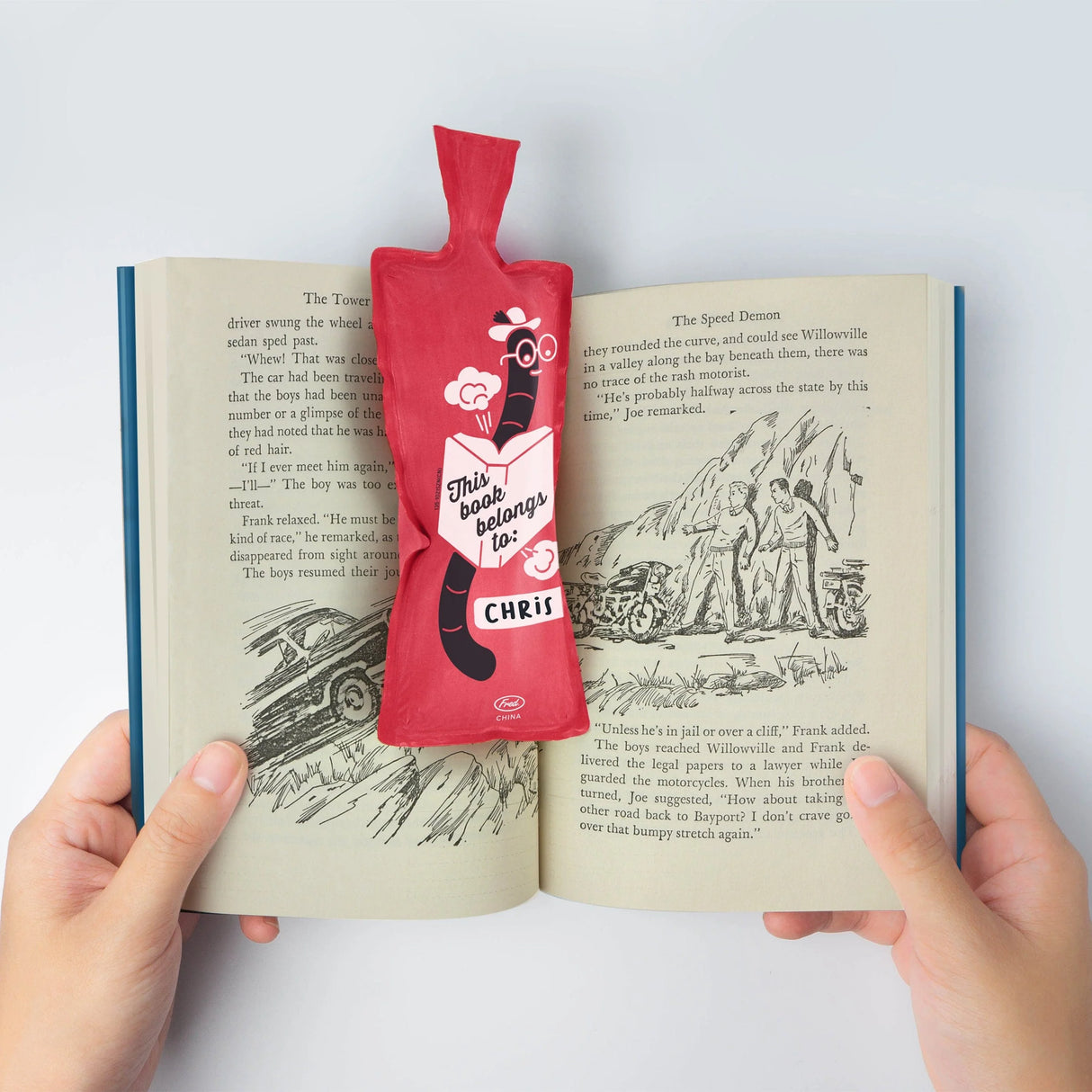 Bookie Cushion Bookmark