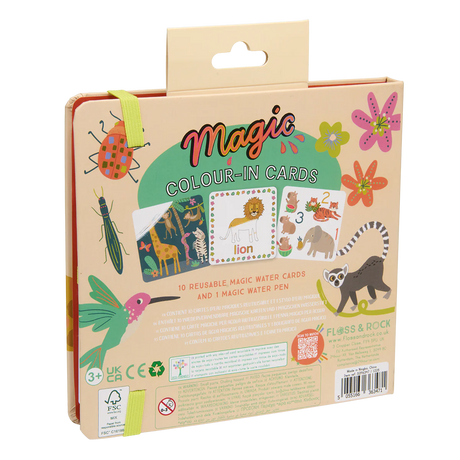 Magic Water Cards | Jungle