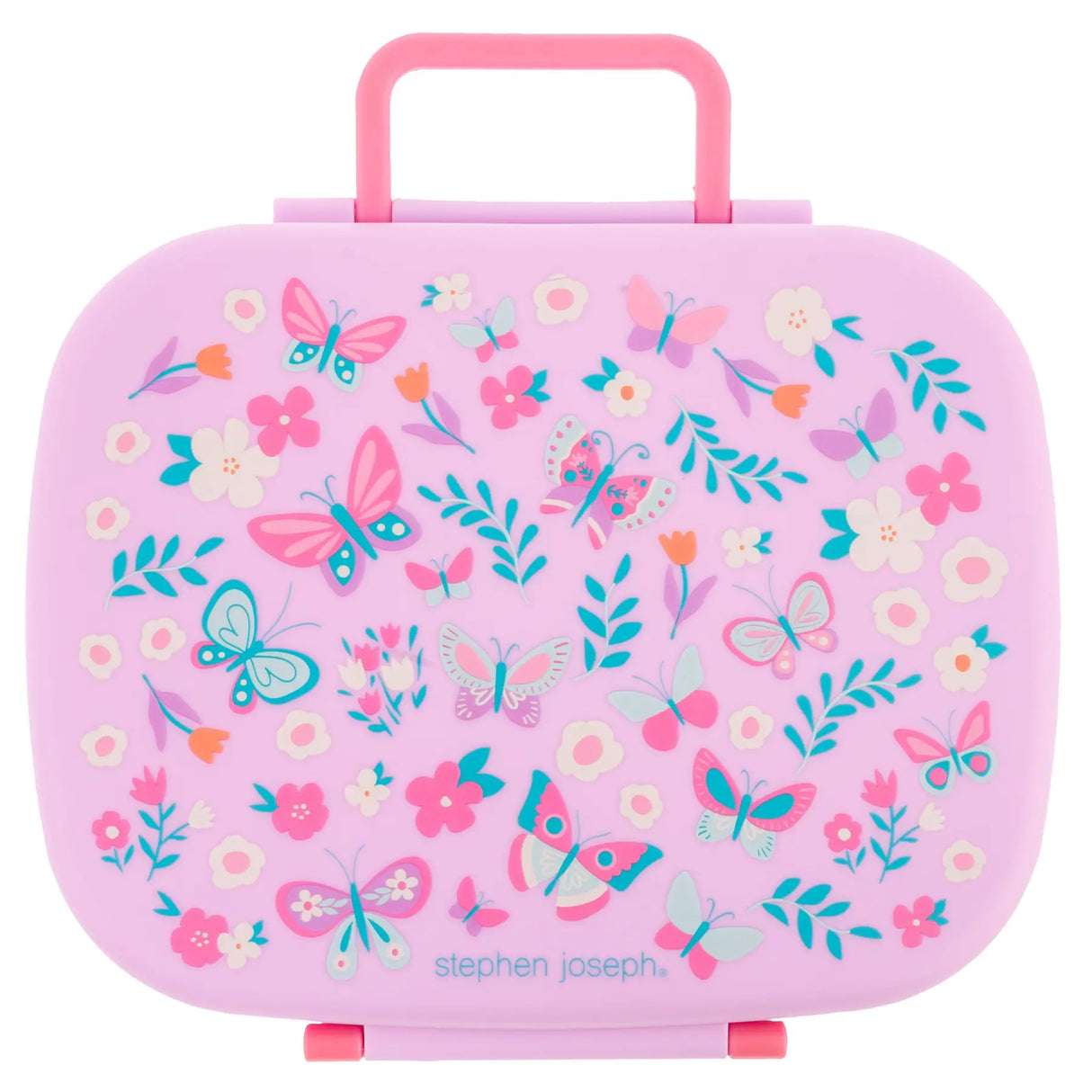 Bento Box with Tray | Lilac Butterfly