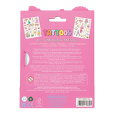 Princess Tattoos pink package featuring colorful temporary tattoo designs