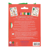Christmas Tattoos package featuring 40 colorful temporary holiday designs