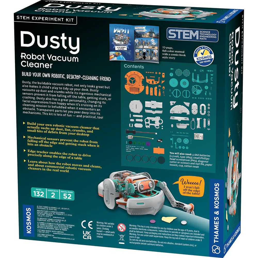 Dusty Robot Vacuum Cleaner