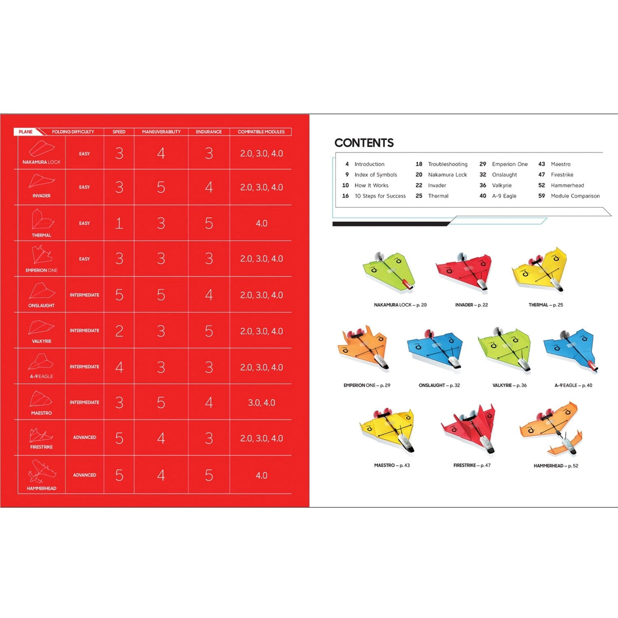 Powerup Paper Airplane Book