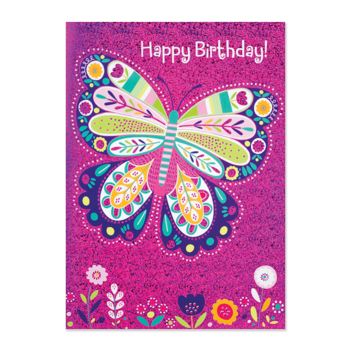 Butterfly Foil Card
