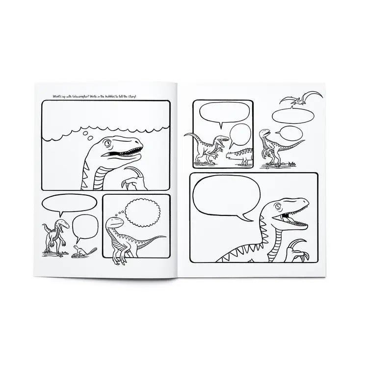 Dinosaurs Coloring & Activity Book