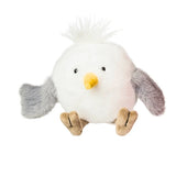 Rolly Seagull plush white seagull with gray wings yellow beak and tan feet