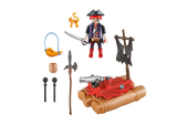 Pirates | Pirate Raft Carry Case with pirate figure and accessories