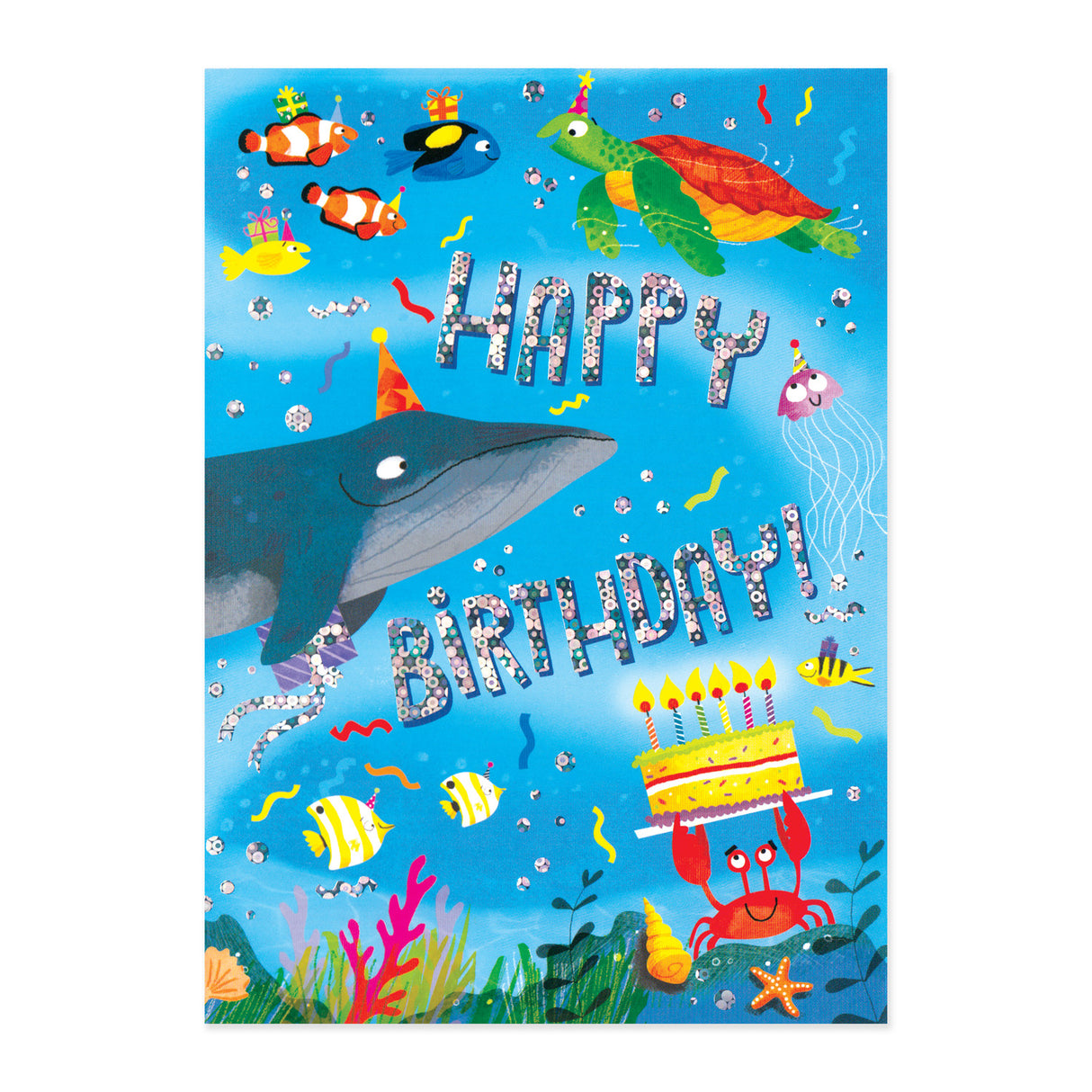 Oceans Foil Card