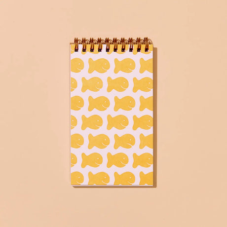 Spiral Notebook Small | Goldfish