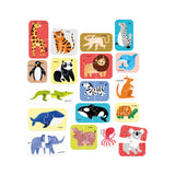 Puzzle Pairs Wild Animals