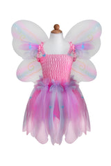 Butterfly Dress & Wings with Wand | Pink