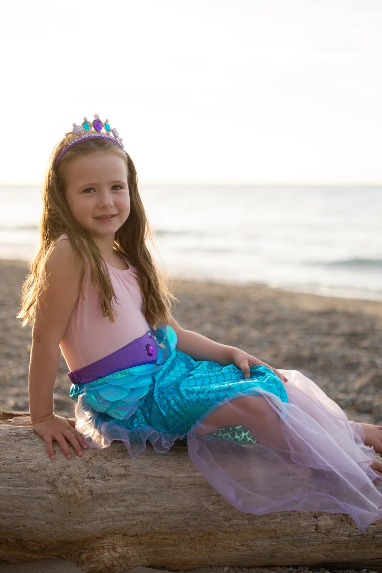 Mermaid Glimmer Skirt Set with Headband | Lilac – Treehouse Toys