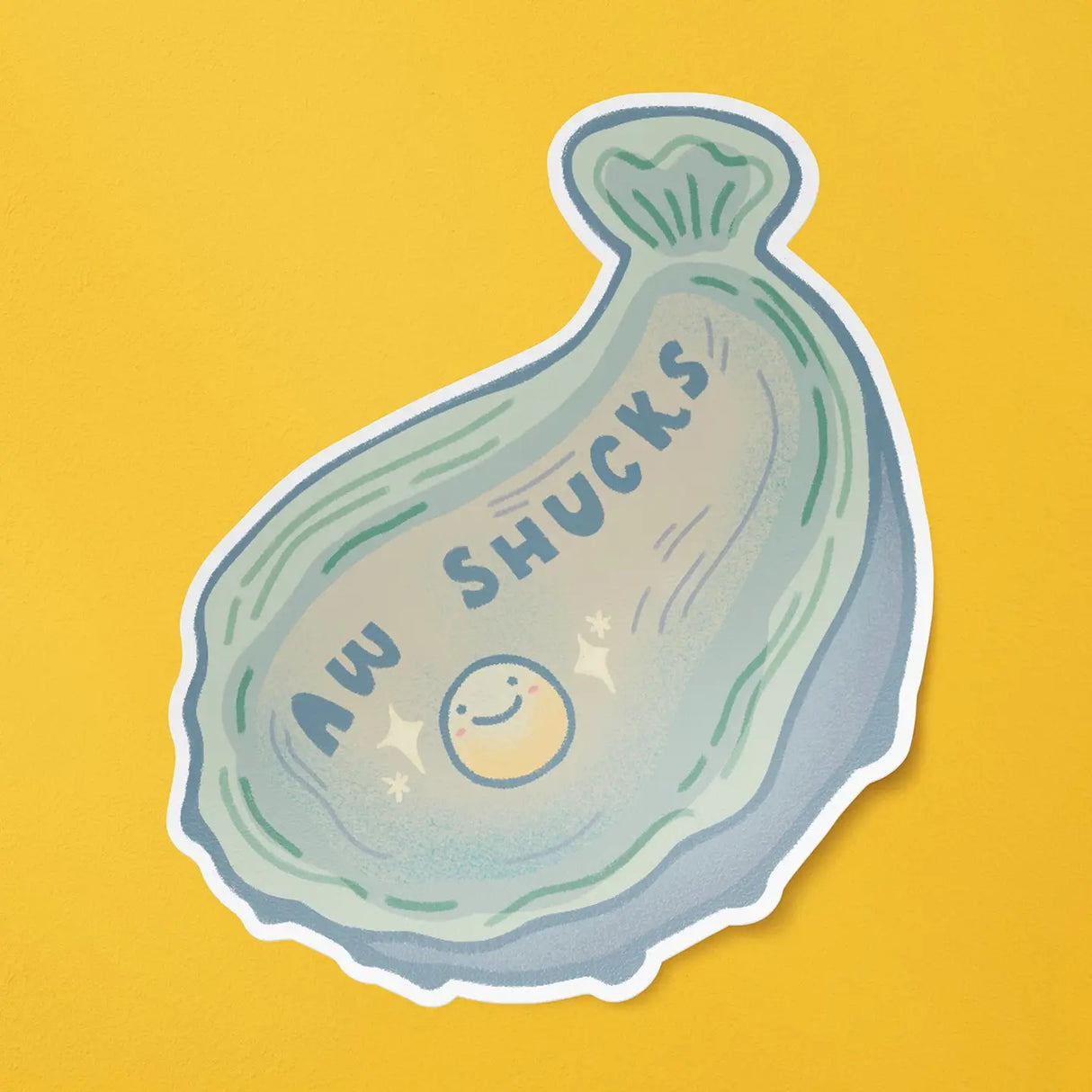 Aw Shucks Oyster Sticker