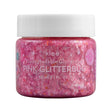 Biodegradable Glitter Gel | Pink Glitterbug pink glitter gel jar