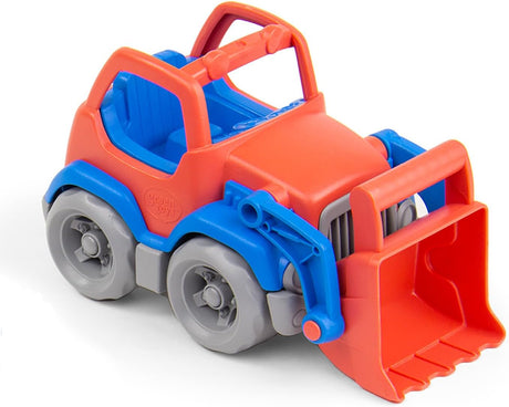 Scooper OceanBound toy truck made from recycled OceanBound plastic, sturdy and perfect for toddler play.