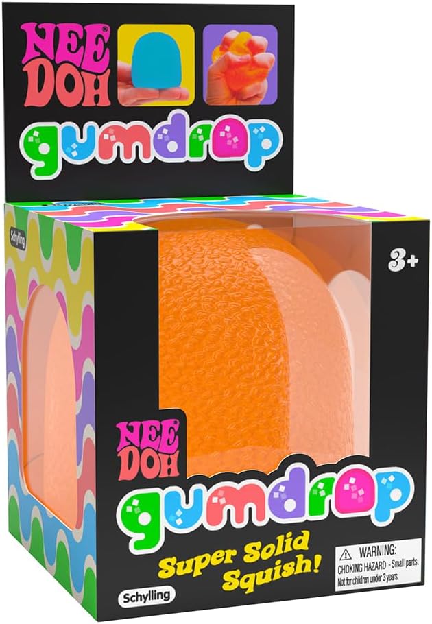 Nee Doh Gummy Bear Groovy Glob Stress Toy