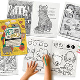 Pets From Around the World Coloring and Activity Book