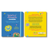 Front and back cover of Gentle Reminders Journal by Barry Lee with colorful illustrations and positive messages
