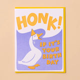 Honk Goose Birthday Card