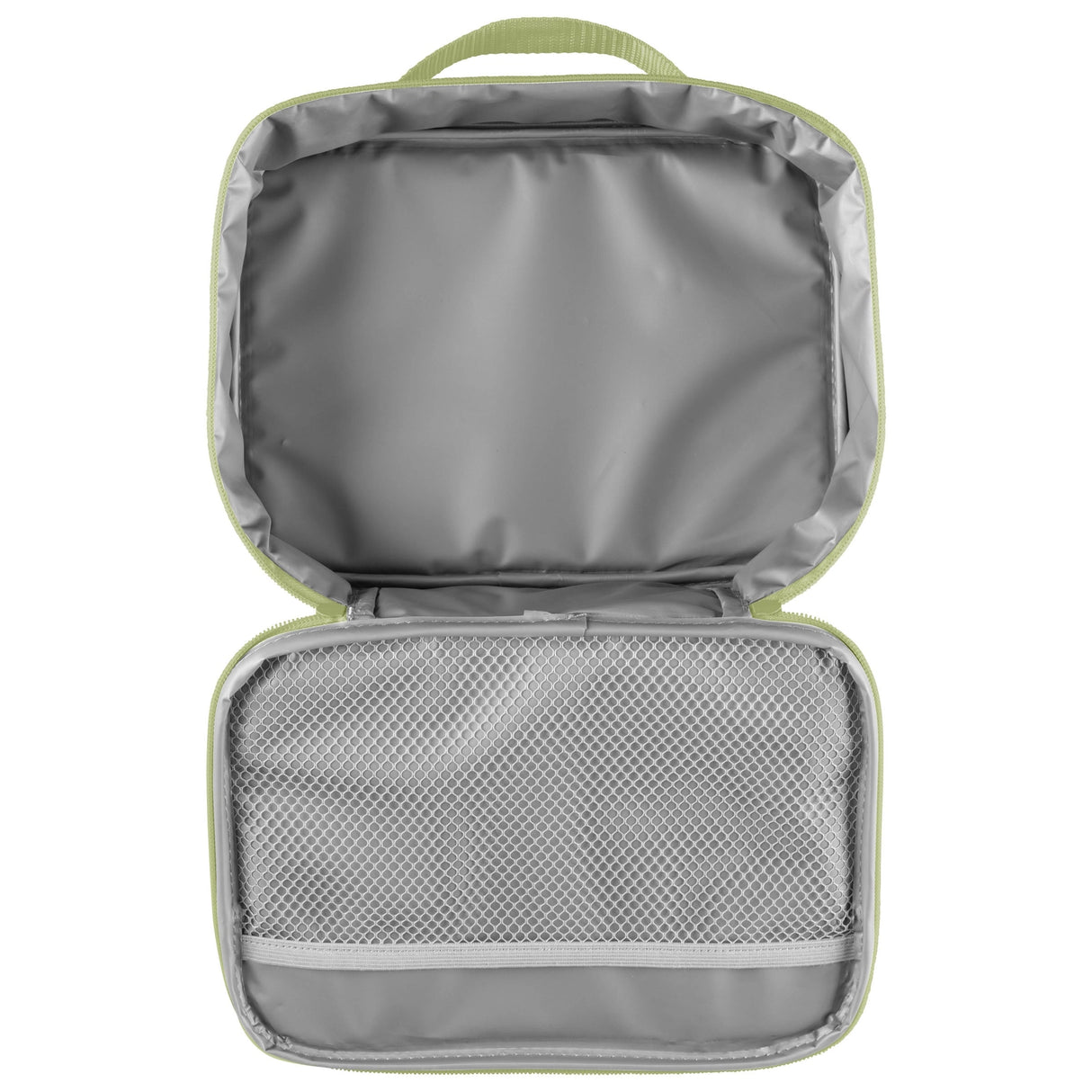 Junior Lunchbox | Strawberry open with insulated lining and mesh pocket
