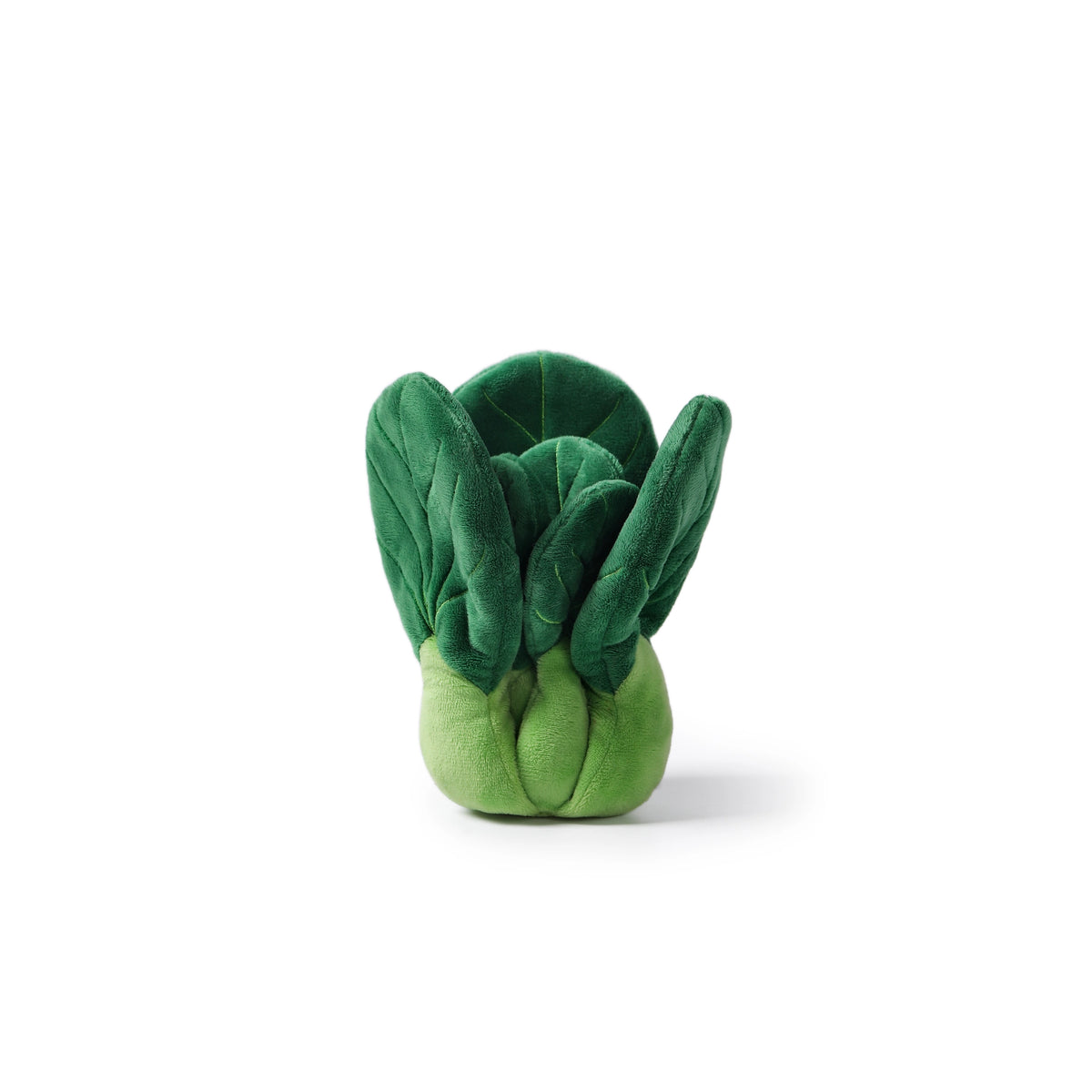 McHugs Weighted Delicious Bok Choy plush toy shaped like a green bok choy vegetable