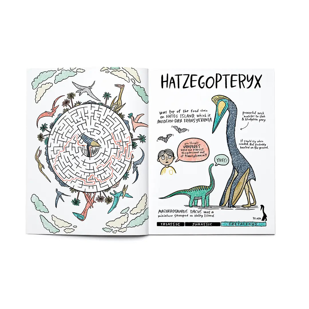 Dinosaurs Coloring & Activity Book