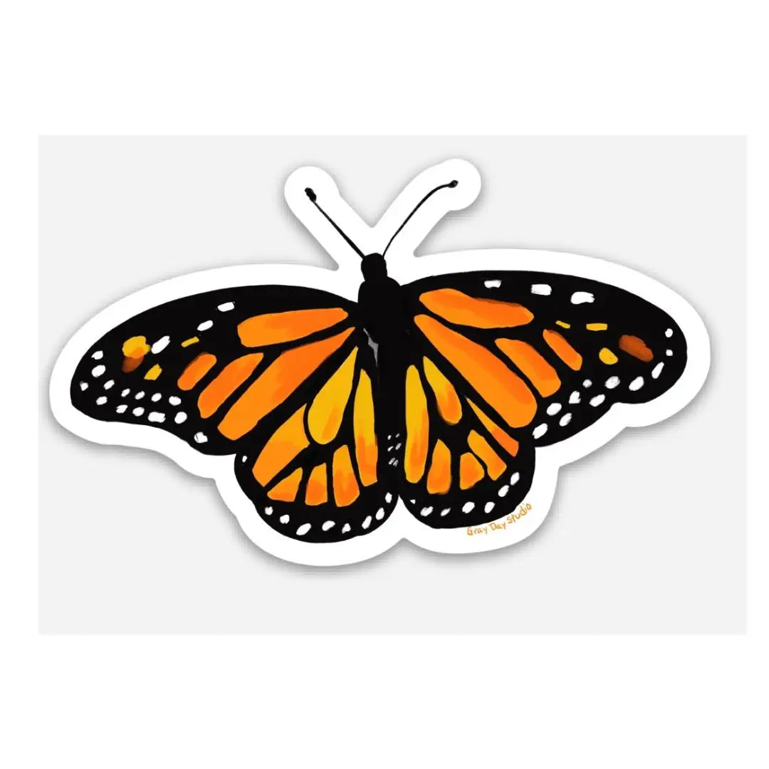 Monarch Butterfly Sticker