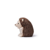 McHugs Weighted Little Hedgehog plush toy with soft brown fur and cream face