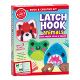 Latch Hook Animals: Frog, Shark & Red Panda