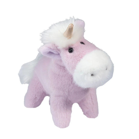 Muzzles | Unicorn Eleanor pink and white plush unicorn toy