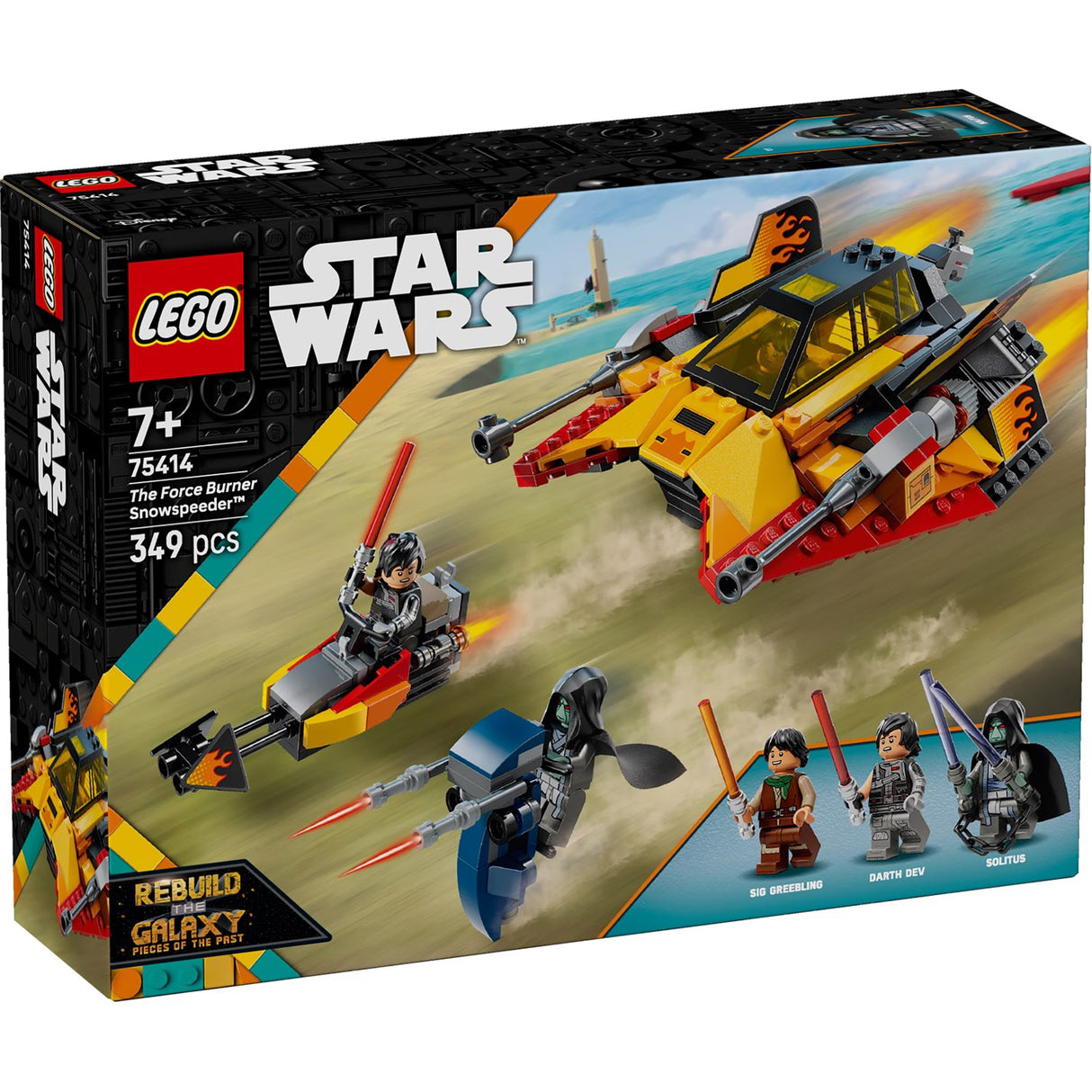 Star Wars The Force Burner Snowspeeder