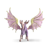 Bayala | Winged Cat Dragon toy with lavender wings and a long tail standing upright