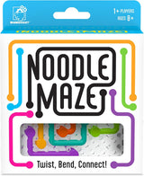 Noodle Maze puzzle game with colorful twistable pieces for ages 8 and up