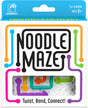 Noodle Maze puzzle game with colorful twistable pieces for ages 8 and up