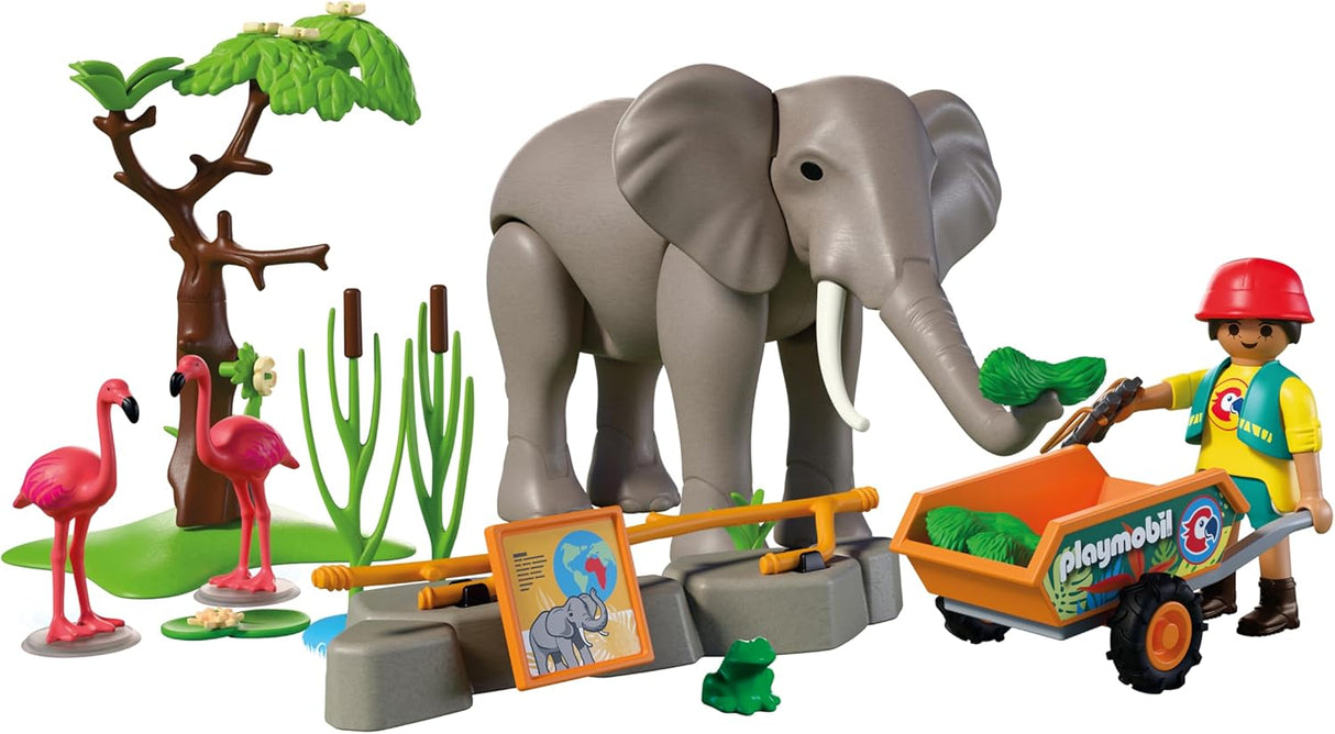 Animals & Friends | Elephant with Zookeeper