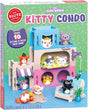 Mini Clay World Kitty Condo clay kit for creating and furnishing a colorful multi-level cat home