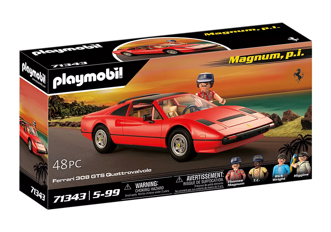 Magnum P.I. Ferrari 308 GTS Quattrovalvole Treehouse Toys