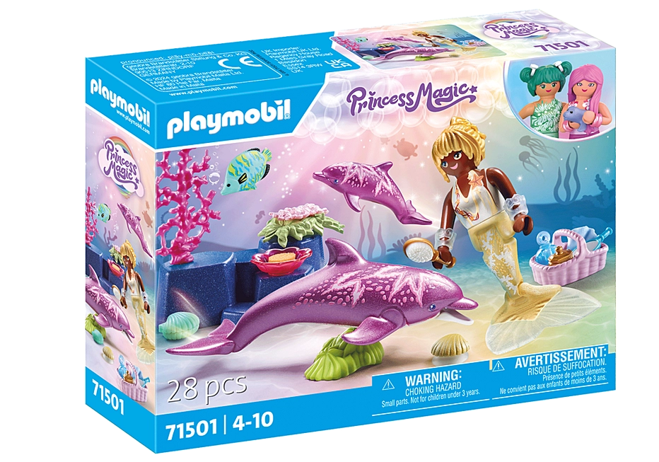 Princess Magic | Mermaid with Dolphins