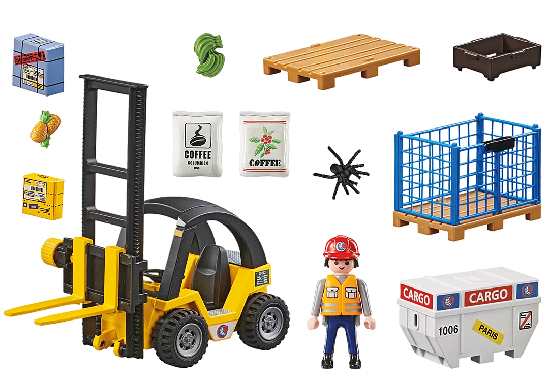 Action Heroes | Forklift Truck with Cargo