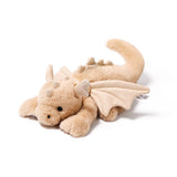 McHugs Weighted Lunaire the Dragon plush toy with soft wings and a curled tail