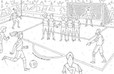Soccer Coloring & Activity Book