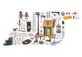 Pirates | Pirate Harbor playset with guardhouse, cage, pirate figures, shark, weapons, and accessories for imaginative play.